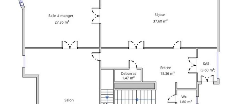 Maison 8 pièces de 288 m² à Montigny-lès-Metz (57950)
