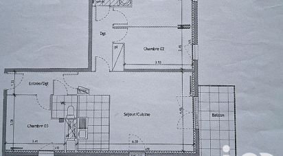 Apartment 4 rooms of 79 m² in Bonneuil-sur-Marne (94380)